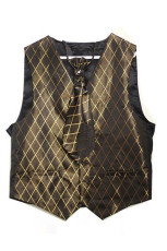 Bronze and Black Steampunk / 1920 Waistcoat